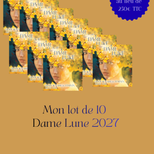 Lot de 10 Dame Lune 2027